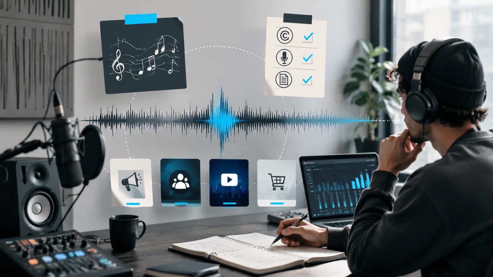 Music AI for Marketing and Advertising: Channel-by-Channel Audio Workflow